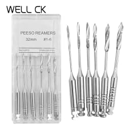 Dental Tools Root Cannal Endo Peeso Reamers Drill 28mm 32mm Stainless Steel Endodontic Instruments Dentist Dentistry Odontologia