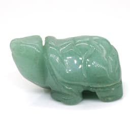 1.5" Tortoise Statue Natural Gemstone Carving Healing Crystal Animals Figurines Reiki Stones Decoration Wholesale