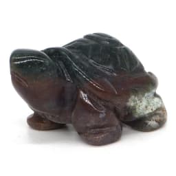 1.5" Tortoise Statue Natural Gemstone Carving Healing Crystal Animals Figurines Reiki Stones Decoration Wholesale