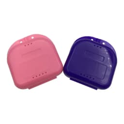 50Pcs Dental False Teeth Appliance Container Storage Case Plastic Denture Bath Box Organizer