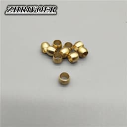 10Pcs Brass Double taper ferrule 4 6 8 10 12 14mm OD Compression Sleeve seal ring fittings Tube centralized lubrication system