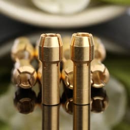 10pcs/set Mini Drill Chucks Adapter for DREMEL Brass Collect 3.2mm/1/8" for Rotary Power Tool Accessories hold 2.9-3.2mm shank