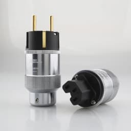 New Hi-End Gold Plated US/EU Power Plug IEC Audio Connector HiFi AC Power Cord Plugs For Audiophile DIY Mains Cable