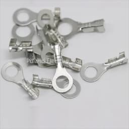 20/50/100pcs DJ431 A3.2 A4.2 A5.2 B4.2 B6.2 8.2 Wire End Lug Terminal O Ring Bare Copper Cold Press Circular Splice Crimp