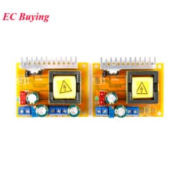 Adjustable ZVS Capacitor High Voltage Boost Converter Board DC-DC 8-32V to 45~390V/DC 8-32V to ±45V-390V Step Up Module 5A Fuse