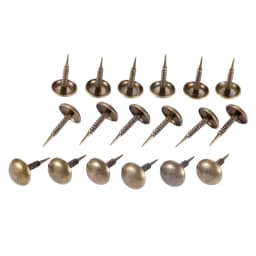 100Pcs Antique Bronze Zinc Alloy Nail Jewelry Wood Box Sofa Furniture Tack Stud Pushpin Doornail Furniture Hardware Decor 8*15mm