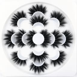 7/10 Pairs 3D False Eyelashes Naturally Long Thick Eyelashes 20mm Dramatic Eyelash Extension Sexy Eye Makeup Eyelash Cosmetics
