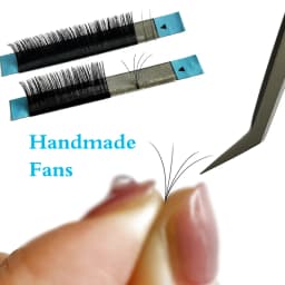 MASSCAKU Wholesale Price Eyelash Extensions for Salon Soft Thin Tip Length 7-20mm Eyelash Lash Supplies