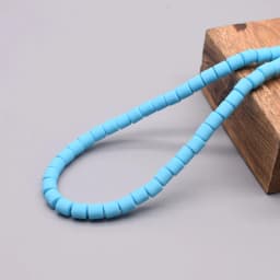 New 6mm 60pcs/lot Color Barrel Polymer Clay Beads Tube Spacer Beads For Jewelry Making DIY Handmade Bracelet Accessory