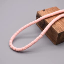 New 6mm 60pcs/lot Color Barrel Polymer Clay Beads Tube Spacer Beads For Jewelry Making DIY Handmade Bracelet Accessory