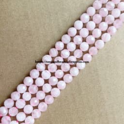 18 Styles Semi-precious Stone Diamond Cuts Faceted AA Quality Purple Amethyst 7" Round Loose Beads 6 8 10 mm