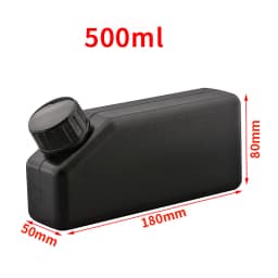 1 PC Corrosion Resistant White UV Eco Solven Ink Box Ink Tank Ink Kettle with Different Volume for Eco Solvent and UV Printer