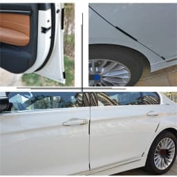 Auto SUV Scrape Guard Bumper Handle Protective 8PCS/Set Car Door Side Edge Protector Strip Cover Sticker Universal Auto Decorate