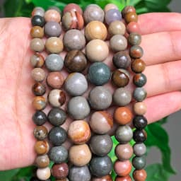 Natural Stone Beads African Turquoise Tiger Eye Jewelry Charm Gemstone Beads for Jewelry Making DIY Bead Bracelet Women 15inch