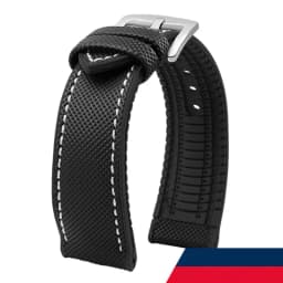 Carbon fiber rubber watchband 19 20mm 21mm 22mm 23 24mm for Longines Seiko omega Hamilton silicone strap wristband accessories