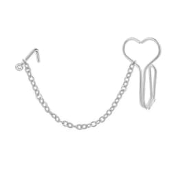 Nose Chain Piercing Stainless Steel Gold Color Nose Stud Nariz Piercing Septum Double Nose Piercing Ring Women Body Jewelry