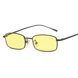 RUOBO Fashion Colorful Mercury Lens Sunglasses For Men Women Small Metal Eyewear Frame Outdoor Sun Glasses UV400 Gafas De Sol