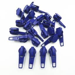 10-100Pcs 3#/5# Nylon Coil Auto Lock Zipper Puller DIY Sewing Tool Zipper Slider 20 Colors
