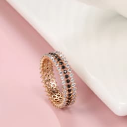 SYOUJYO Natural Zircon Full Paved Rings For Women 585 Rose Gold Color Fashion Jewelry Accessories Bride Wedding Rings 2022 New
