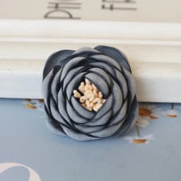 10PCS/Lot 3.5CM Handmade Rose Fabric Artificial Flowers For Hats Dress Decoration Hair Accessories