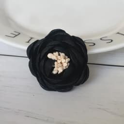 10PCS/Lot 3.5CM Handmade Rose Fabric Artificial Flowers For Hats Dress Decoration Hair Accessories