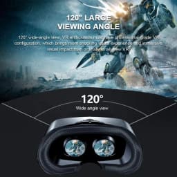 VRG Pro VR Glasses Virtual Reality Headset Devices Viar 3D Helmet Goggles Lenses Smart For Smartphone Cell Phone Mobile Viewer