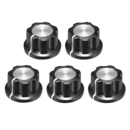 10pcs Bakelite knob Rotary Pot Switch Skirt knob, A01 D 20mm H 12mm Hole Diameter 6mm