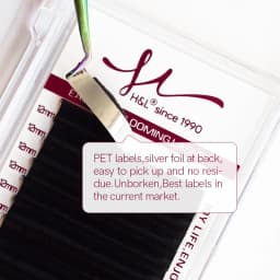 H&L SINCE 1990 Easy Fan Lashes Volume Extensions 7-20mm Fast Blooming Flowering Pre-bonded Lashes Natural Cilia Silk Lashes