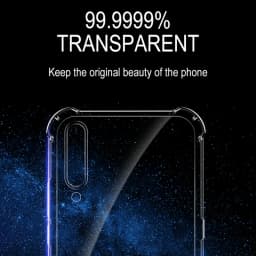 Shockproof Silicone Case For Xiaomi Mi 10 10 Ultra 10T 9 9T 8 Se Pro A1 A2 A3 Lite Clear Soft Cover Airbag Shell Transparent