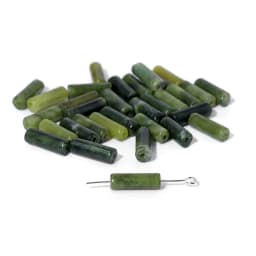4x13mm Natural Semi-precious Stone Loose Spacer Beads Strands Tube Beads Jewelry Making Accessories DIY Manual Cylindrical Beads
