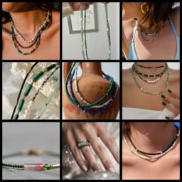 4x13mm Natural Semi-precious Stone Loose Spacer Beads Strands Tube Beads Jewelry Making Accessories DIY Manual Cylindrical Beads
