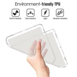 Soft TPU Tablet Case For Samsung Galaxy Tab S6 10.5inch SM-T860 SM-T865 2019 Transparent TPU Protective Back Cover For Tab S6
