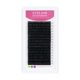 GAHAMACA Classic Individual Eyelash C/CC/D Curl Premade Classic Lashes Extensions Natural Soft Faux Cils Professional Cosmetics