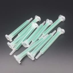250Pcs Epoxy Static Mixer F6-16 Mixing Tube Resin Glue Mixing Nozzle for 50ml 37ml AB Glue Gun Two Component Liquid Mixing 83mm