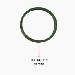 Sealing rubber ring of turbocharger pipe For VW Passat Tiguan Skoda Octavia Superb Audi TT S3 3C0145117H 3C0145117F 3C0145117D
