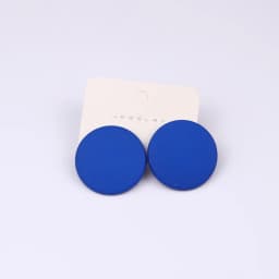 New 20 Color Fashion Acrylic Personality Candy Color Earrings for Women Big Round Colorful Stud Earrings Party Piercing Jewelry