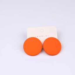 New 20 Color Fashion Acrylic Personality Candy Color Earrings for Women Big Round Colorful Stud Earrings Party Piercing Jewelry