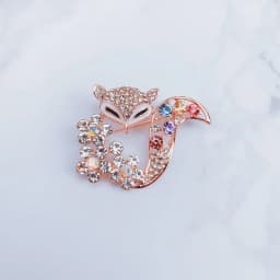 Ladies Fox Brooch Women's Simple Fashion Corsage Sweater Coat Accessories Brooch For Women Animal Party Wedding Brooches Pins