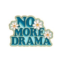 Cute But Psycho Enamel Pin 80s Baby No More Drama Is It Friday Yet Stu(Dying) Brooches Collar Badge Fun Quotes Jewelry Gift