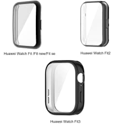 TPU Case Cover for Huawei Watch Fit/Fit2/Fit3/Fit New/Fit SE Special Edition Soft Screen Protector All-Around Anti-scratch