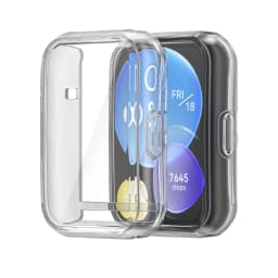 TPU Case Cover for Huawei Watch Fit/Fit2/Fit3/Fit New/Fit SE Special Edition Soft Screen Protector All-Around Anti-scratch