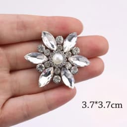 Luxury Rhinestone Decals Iron on Patches for Clothing Crystal Glass Decals Diy Clothing Accessories Rhinestone Patch
