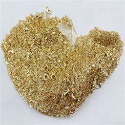 Wholesale Chain Rope Lobster Clasp Diy Jewelry Making Round Snake Necklace Accessories Free Shipping 60Pcs