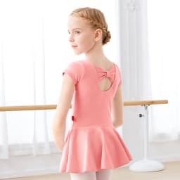 Ballet Dress Gymnastics Leotards for Girls Kids Short Sleeve Ballet Chiffon Skirted Leotards Bowknot Dancewear Ballet Bodysuits