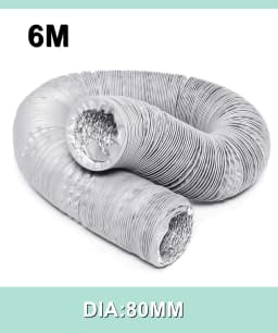 80mm/100mm/110mm/130mm/150mm Portable Air Conditioner Exhaust Vent Pipe Flexible Air Conditioner Exhaust Pipe Vent Hose Outlet