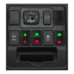 Dual Push Button Switch Mirror Heater Power Front Locker Off Road 4x4 for Toyota 4Runner Hilux Prado RAV4 Suzuki Jimny Tundra