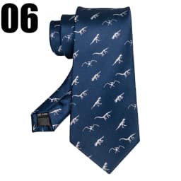 EASTEPIC 8 cm Red Blue Jacquard Ties for Men Men's Necktie Quality Accessory Business Gift Fox Dragon Flamingo Snail Duck Animal