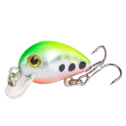 1Pcs Mini Crankbait Fishing Lure 3cm 1.6g Topwater Artificial Hard Bait Bass Wobblers Pike Fishing Tackle