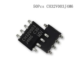 50Pcs/Lot CH32V003 Industrial-grade MCU, RISC-V2A, Single-wire Serial Debug Interface, System Frequency 48MHz