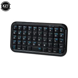 Mini Bluetooth 3.0 Keyboard Rechargeable Slim Travel Size Wireless Keypad Small Portable 49 Keys Keyboard for Tablets Smartphone